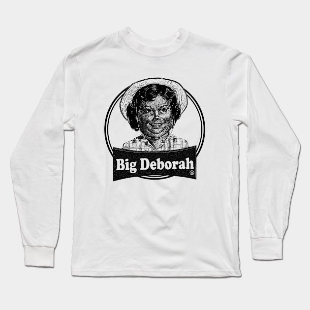 DarKBlacK - BIG DEBORAH Long Sleeve T-Shirt by WuTangStore